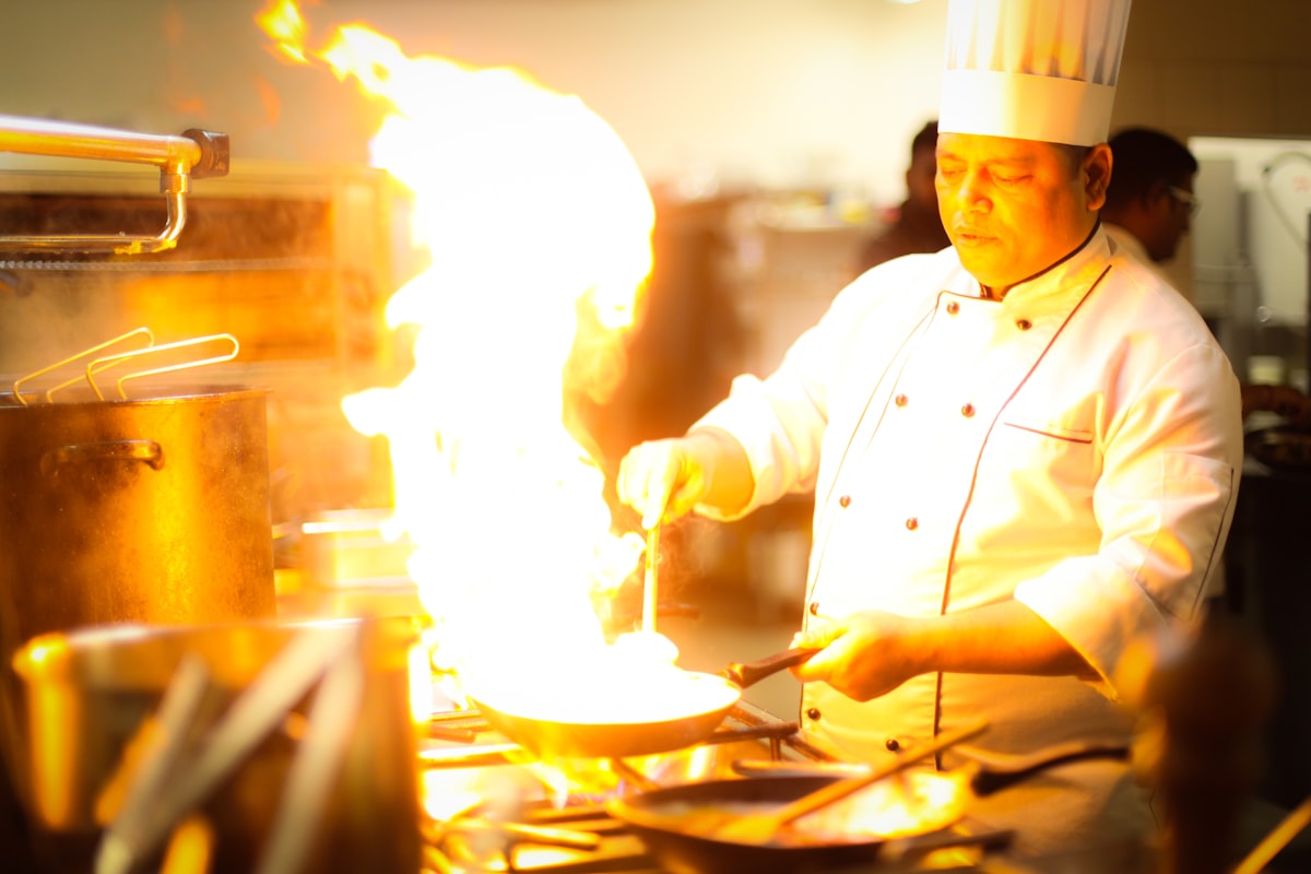 Nutritious cooking techniques demonstration