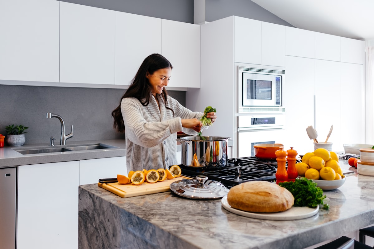 Professional cooking technique instruction